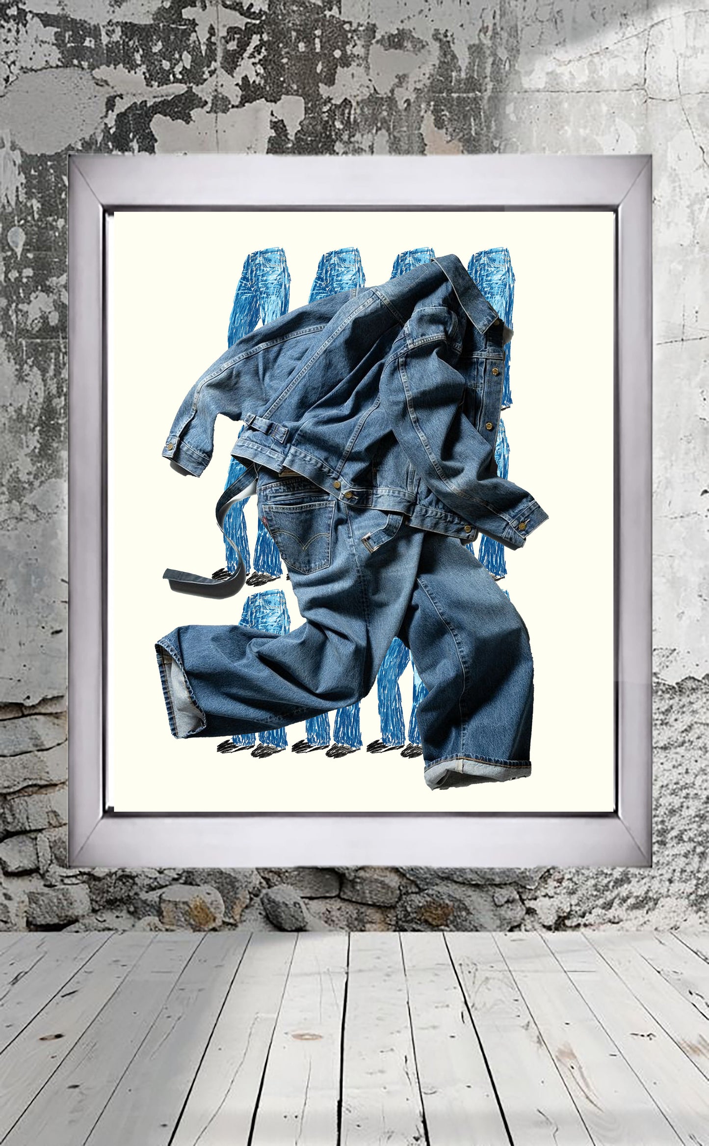 Denim Poster