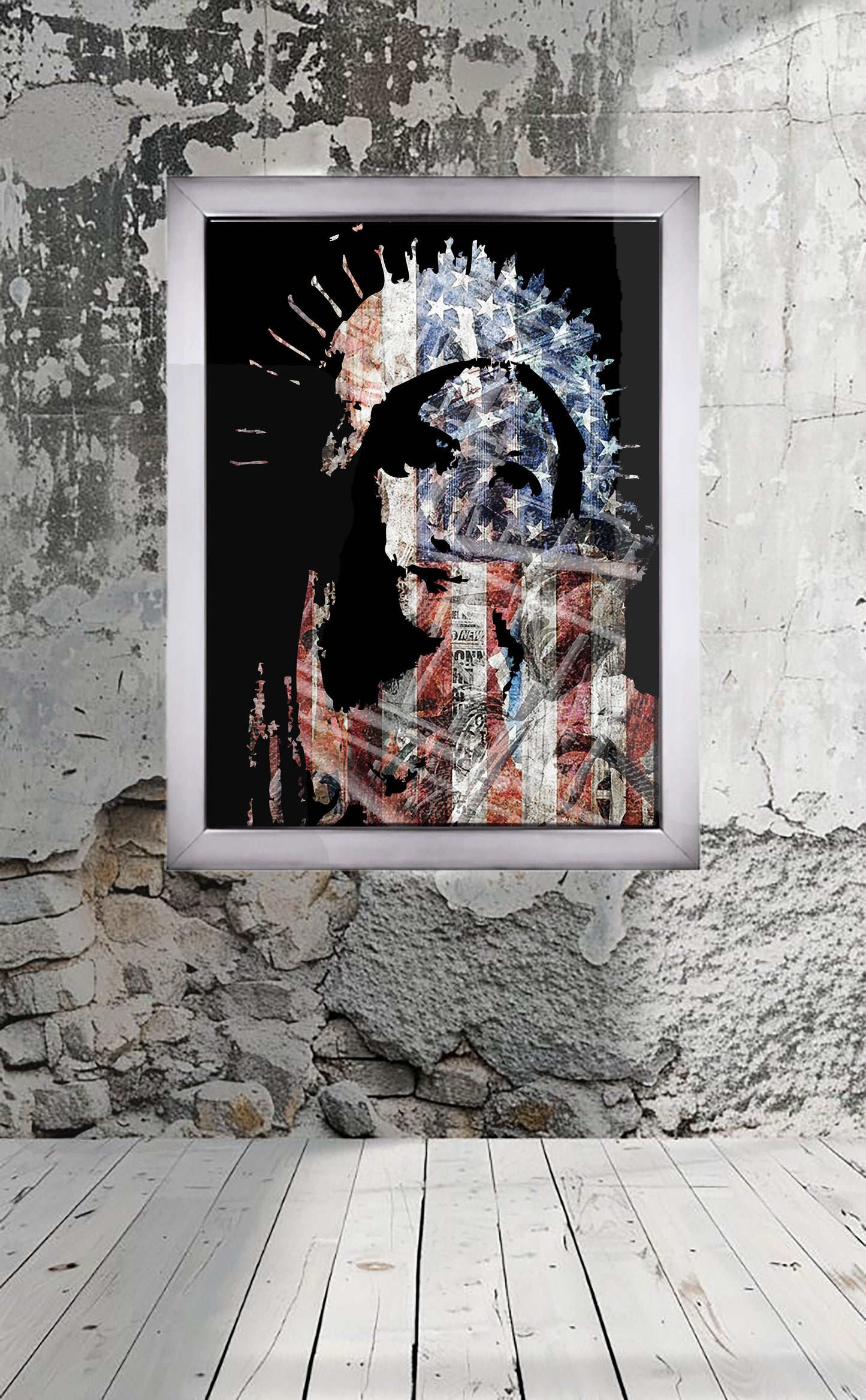 Lady America Poster